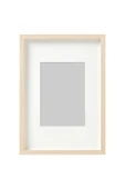 IKEA HOVSTA 21x30 cm A4 Ebat Huş Ahşap Derinlikli Fotoğraf Resim Çerçevesi - 1