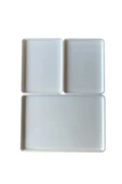 IKEA Kuggıs Kapaklı Kutu Beyaz Set, (3'lü Set) - 5