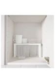IKEA Beyaz Dolap İçi Düzenleyici , 32x13x16 cm - 2