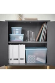 IKEA Rykta Kapaklı Saklama Kutusu 12x18x12 Cm/1.5 Lt - 3