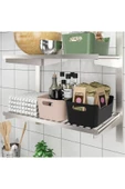 IKEA 2 Adet Çok Amaçlı Kutu Organizer Düzenleyici Yeşil Polipropilen Plastik 24x17 cm - 5