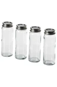 IKEA Cıtronhaj Baharat Kavanozu - Cam - 10 Cl - 4 Adet - 1