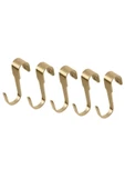 IKEA Hultarp Kanca, Pirinç Rengi, 7 Cm, 5 Adet - 1