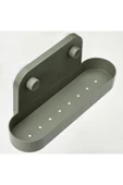IKEA Vantuzlu Düzenleme Rafı Zeytin Yeşili Meridyendukkan 28 Cm Banyo-mutfak Asılır - 8