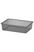 IKEA saklama kutusu, koyu gri, 42x30x10 cm - 1