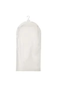 IKEA Renshacka 105x60 Cm Beyaz Şeffaf Elbise Giysi Kılıfı Koruyucu - 1