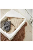 IKEA Hurç, Beyaz, 43x53x19 Cm, Yatak Altı Yastık Çarşaf Nevresim Giysi Saklama Kutusu Hurç Kutu - 2