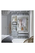 IKEA Skubb Hurç Koyu Gri 43x53x19 Cm 60591052 - 4