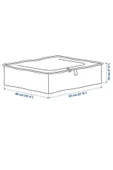 IKEA Premium Ürün Kaliteli Üretim Şık Tasarım Dayanıklı Kullanışlı Pratik Kullanım Çok Amaçlı Hurç PÄRKLA - 6