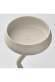 IKEA SILVERPARON 20 cm Beyaz Çelik Şamdan Sütun Mumluk - 5