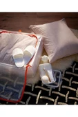 IKEA Fermuarlı Hurç 55x49x19 Cm 2'li Set Düzenleme Saklama Kutusu Beyaz Hurc - 3