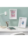 IKEA Ahşap Kopya  Sannahed 21x30 Beyaz Çerçeve 1 Adet Beyaz 21 x 30 1 - 2