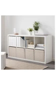 IKEA Kulplu kutu, oyuncak kutusu, organizer, Genişlik: 33 cm  Derinlik: 38 cm  Yükseklik: 33 cm - 3