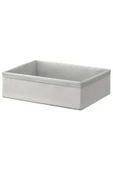 IKEA BAXNA kutu, gri-beyaz, 26x34x10 cm - 1