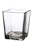 IKEA Klottrıg , Vazo, Cam Vazo, Saydam Cam, 17 Cm - 1