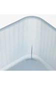 IKEA Dikdörtgen kapaklı saklama kutusu, şeffaf gri-mavi, 18x24x12 cm/3.5 lt - 6