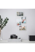 IKEA Yllevad Kolaj Çerçeve Beyaz, 10,3x15,3 Cm, 4 Fotoğraflık - 4