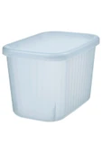 IKEA Rykta Kapaklı Saklama Kutusu 12x18x12 Cm/1.5 Lt - 1