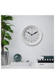 IKEA Beyaz Duvar Saati Beyaz Efsanesöndrum Çap: 35 Cm Klasik Yuvarlak 35 cm - 2
