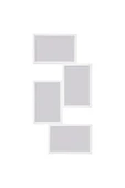IKEA Yllevad Kolaj Çerçeve Beyaz, 10,3x15,3 Cm, 4 Fotoğraflık - 1