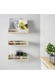 IKEA Bekvam Baharat Rafı Titrek Kavak 20487175 Ahşap Paketli Kolay Kurulum - 4