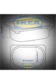 IKEA Trofast Oyuncak Saklama Kutusu, Açık Turuncu, 42x30x10 Cm - 3