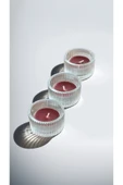 IKEA Tealight 3 Adet Mumluk, Cam, 3.5 Cm Ve 3 Adet Yabani Meyveler Kokulu Mum - 3