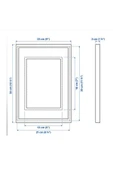 IKEA Rödalm 21 x 30 cm Beyaz Çerçeve - 4