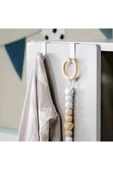 IKEA 6 Adet Raf Askısı Metal Kanca Yükseklik 4.7 Cm İkea 6'lı Set Dolap Kancası Çok Amaçlı Askı - 4