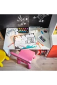 IKEA 3 Adet Kapaklı Düzenleme Kutusu 17x10x8Cm İkea 3'lü Set Saklama Kutusu Renkli Plastik Kutu Organizer - 3