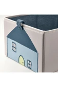 IKEA Katlanabilir Desenli Kutu Bej, 26x37x17 cm - 3