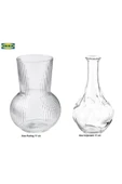 IKEA Dekoratif Cam Vazo 2'li 17 Cm - 1