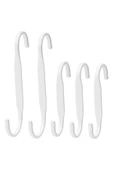 IKEA Beyaz Çelik Kanca 5 Adet - 1