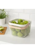 IKEA Rısatorp Beyaz 25x26x18 Cm Sepet - 2