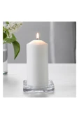 IKEA Glasıg Cam Mum Tabağı 10x10 Cm 60259143 - 3