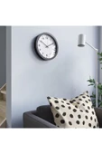 IKEA - TJALLA, duvar saati, siyah, 28 cm - 2
