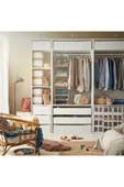 IKEA SKUBB beyaz 35x45x125 cm bölmeli düzenleyici - 3