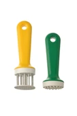 IKEA 2 Li Set Et Yumuşatıcı Ikea 2 Adet Plastik Saplı Et Tokmağı Paslanmaz Çelik - 1