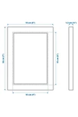 IKEA Fıskbo 10x15 Cm Fotoğraf Resim Çerçeve Siyah - Dekoratif - 6