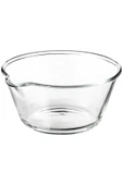 IKEA 26 Cm Ağızlıklı Cam Kase Hamur Işleri Karıştırma Kasesi Karıştırma Kabı - 2