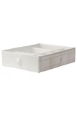IKEA Skubb Bölmeli Kutu Gardırop Şifonyer Düzenleyici Beyaz 44x34x11 Cm - 1