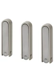 IKEA 3 Adet Duvar Askısı Derinlik: 8.5 Cm İkea 3 Lü Set Katlanır Duvar Kancası Metal Kanca Katlanabilir - 3
