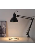 IKEA Kablolu TERTIAL çalışma lambası, 17 cm Duvara Monte Çelik E27 Gri 17 cm - 1