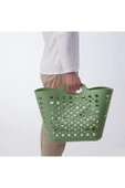 IKEA 24 L Çamaşır Sepeti ,24 Lt 36 X 40 Yeşil Plastik Plastik - 1