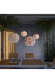 IKEA Solvınden 30 Cm Deniz Yıldızı Solar Güneş Enerjili Sarkıt Lamba Bahçe Teras Balkon Lambası - 3