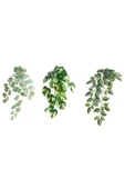 IKEA 3 Adet Asılabilir Yapay Bitki Ikea 3'lü Set Yapay Duvar Bitkisi Yeşil Renk - 2
