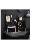 IKEA Skadis siyah çok amaçlı pano, siyah, 36x56 cm pegboard - 7