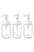 IKEA 3 Lü Sıvı Sabunluk Cam 250ml  YükseklikX 17 cm - 1