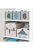 IKEA BARNDRÖM Çocuk Odası İçin Desenli Kutu, Bej, 26x37x26 cm - 6