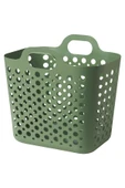 IKEA 24 L Çamaşır Sepeti ,24 Lt 36 X 40 Yeşil Plastik Plastik - 4